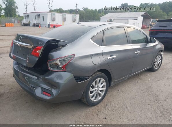 3N1AB7AP3KY444696 2019 NISSAN SENTRA Gray Հետևի աջ