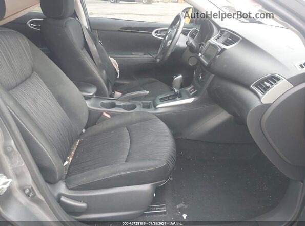 3N1AB7AP3KY444696 2019 NISSAN SENTRA Gray Սալոնի դիմացի տեսք