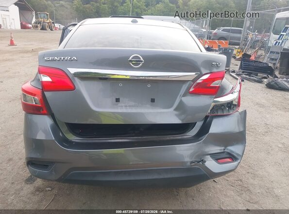 3N1AB7AP3KY444696 2019 NISSAN SENTRA Gray 