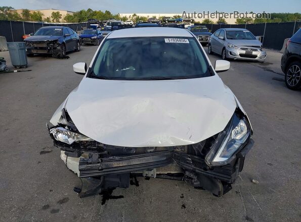 3N1AB7AP3KY449414 2019 NISSAN SENTRA White Вид спереду