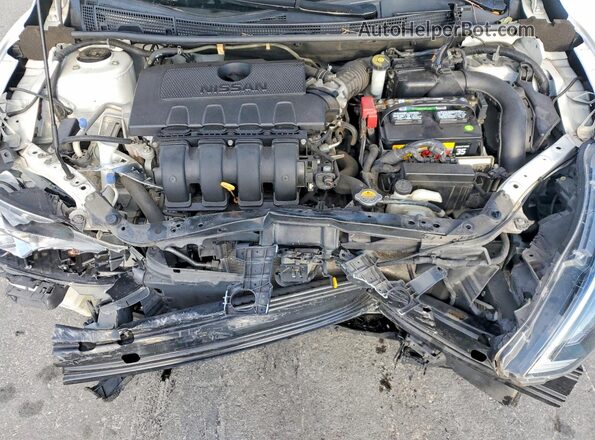3N1AB7AP3KY449414 2019 NISSAN SENTRA White Вид задньої частини салону