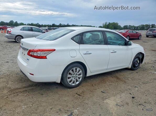 3N1AB7AP4EY338021 2024 NISSAN SENTRA White Trasero derecho