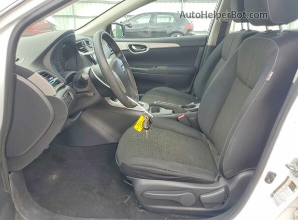 3N1AB7AP4EY338021 2024 NISSAN SENTRA White Vista interior delantera
