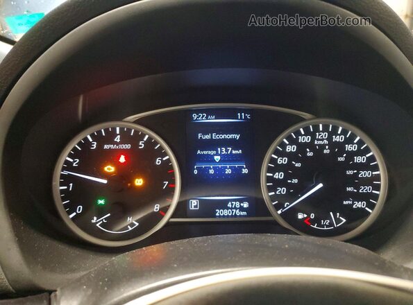 3N1AB7AP4GL673151 2016 NISSAN SENTRA Blue Vista del cuadro de instrumentos