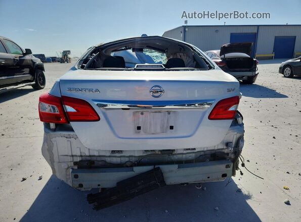 3N1AB7AP4GL677474 2016 NISSAN SENTRA Silver Вид ззаду