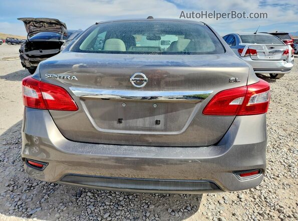 3N1AB7AP4GY212292 2016 NISSAN SENTRA Tan Vista trasera