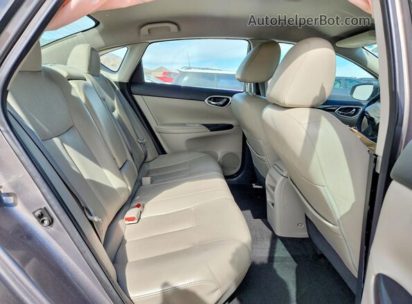 3N1AB7AP4GY212292 2016 NISSAN SENTRA Tan Vista de los asientos traseros