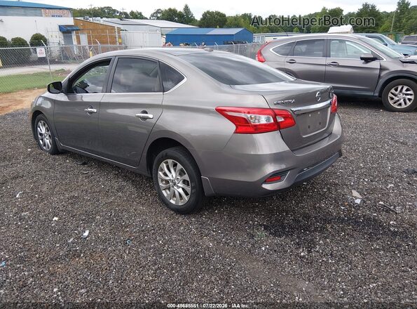 3N1AB7AP4GY214284 2016 NISSAN SENTRA Коричневый Задняя левая четверть