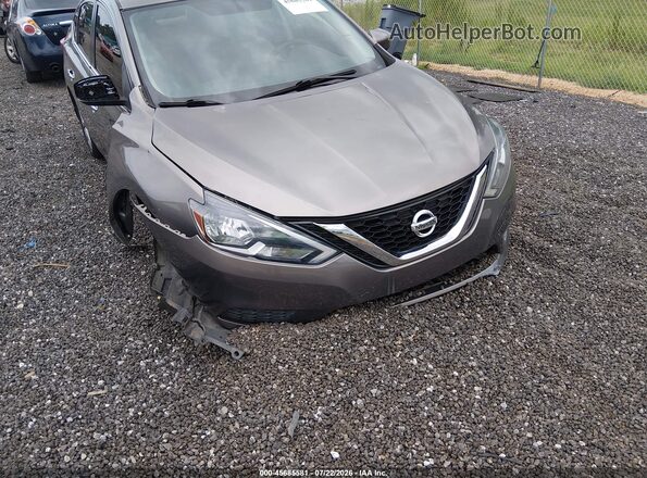 3N1AB7AP4GY214284 2016 NISSAN SENTRA Коричневый Вид спереди