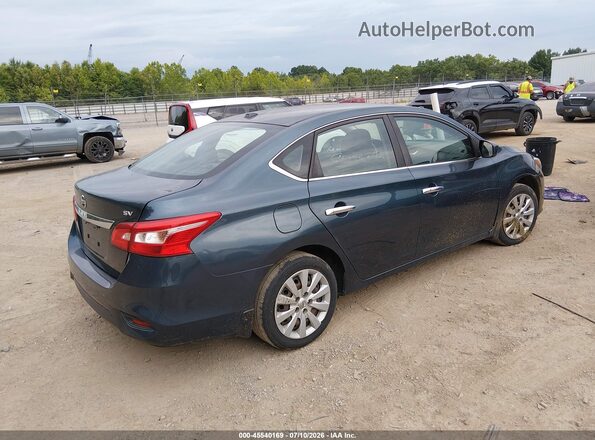 3N1AB7AP4GY235393 2016 NISSAN SENTRA Синий Задняя правая четверть