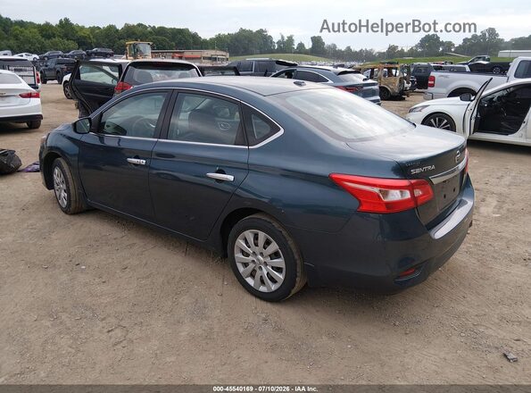3N1AB7AP4GY235393 2016 NISSAN SENTRA Синий Задняя левая четверть
