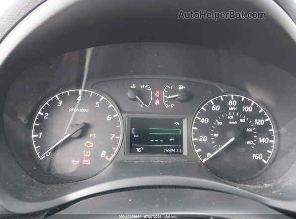 3N1AB7AP4GY247382 2016 NISSAN SENTRA Black უკანა სავარძლების ხედი
