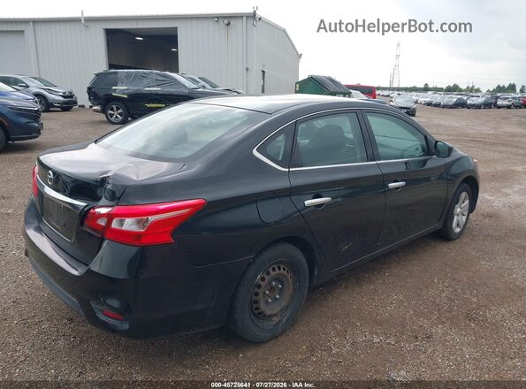 3N1AB7AP4GY247382 2016 NISSAN SENTRA Black უკანა მარჯვენა