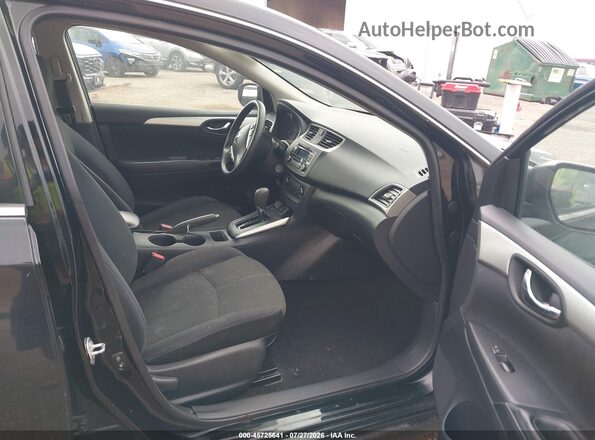 3N1AB7AP4GY247382 2016 NISSAN SENTRA Black წინა სალონის ხედი