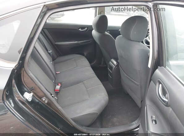 3N1AB7AP4GY247382 2016 NISSAN SENTRA Black VIN კოდის სტიკერის ხედი