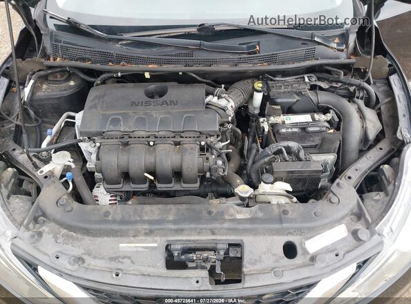 3N1AB7AP4GY247382 2016 NISSAN SENTRA Black უკანა ხედი