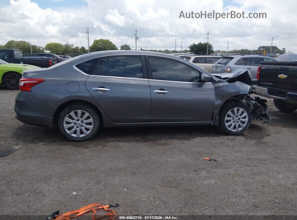 3N1AB7AP4GY259936 2016 NISSAN SENTRA Gray Widok wnętrza 360 stopni