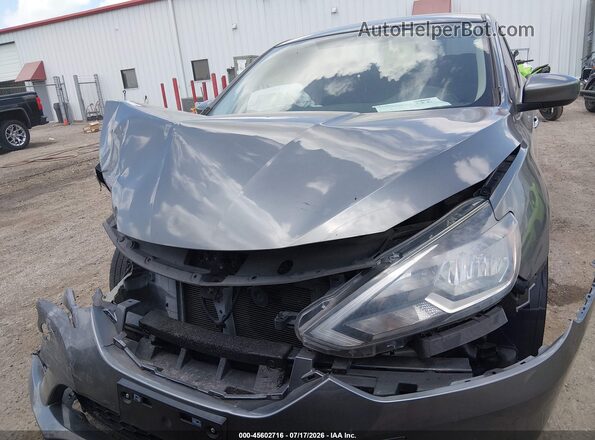 3N1AB7AP4GY259936 2016 NISSAN SENTRA Gray Widok wnętrza z tyłu