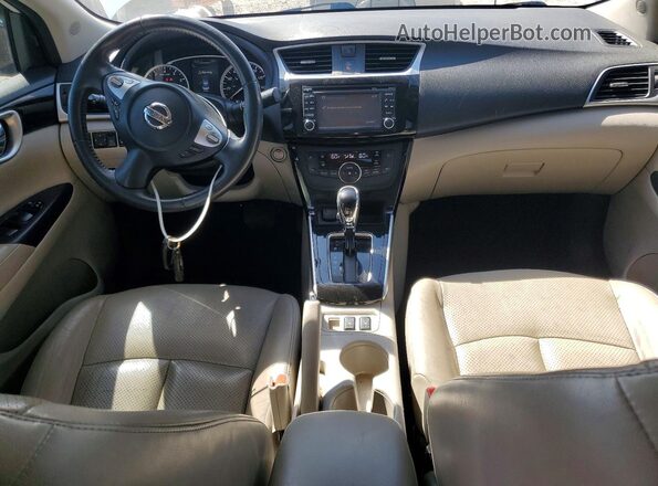 3N1AB7AP4GY266014 2016 NISSAN SENTRA White Вид панелі приладів