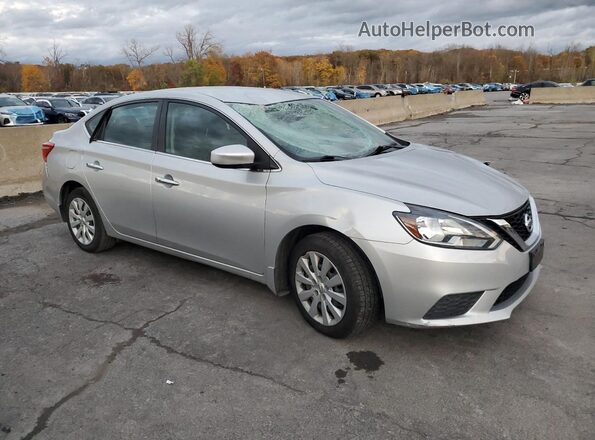 3N1AB7AP4GY268605 2016 NISSAN SENTRA Silver Przód prawy