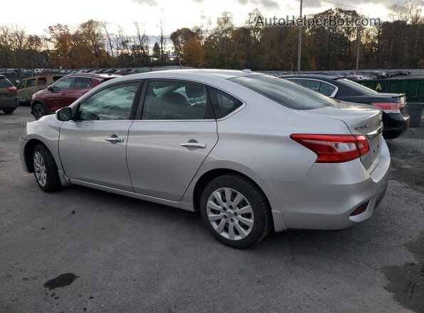 3N1AB7AP4GY268605 2016 NISSAN SENTRA Silver Tył lewy