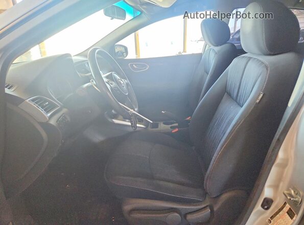 3N1AB7AP4GY278373 2016 NISSAN SENTRA Silver Widok wnętrza z przodu