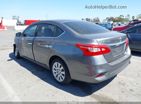3N1AB7AP4GY286439 2016 NISSAN SENTRA Gray Tył lewy