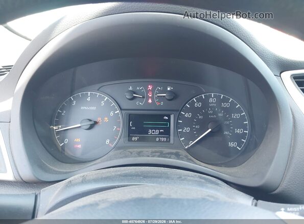 3N1AB7AP4GY286439 2016 NISSAN SENTRA Gray Widok tylnych siedzeń