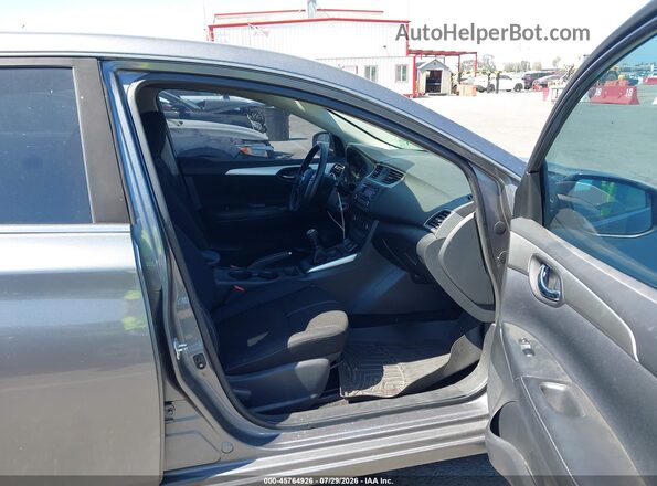 3N1AB7AP4GY286439 2016 NISSAN SENTRA Gray Widok wnętrza z przodu