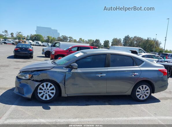 3N1AB7AP4GY286439 2016 NISSAN SENTRA Gray 