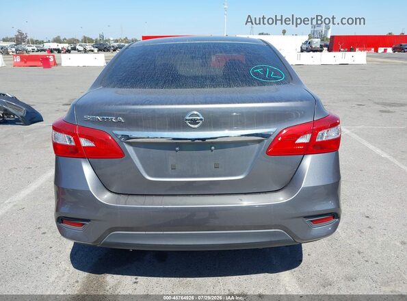 3N1AB7AP4GY286439 2016 NISSAN SENTRA Gray 