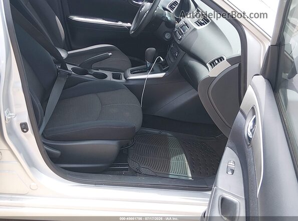 3N1AB7AP4GY290698 2016 NISSAN SENTRA Серебряный Вид салона спереди