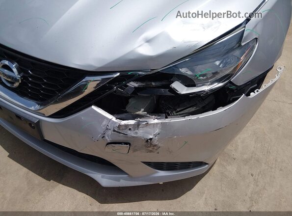 3N1AB7AP4GY290698 2016 NISSAN SENTRA Серебряный Вид спереди