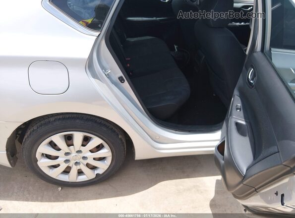 3N1AB7AP4GY290698 2016 NISSAN SENTRA Серебряный Вид наклейки с VIN-кодом
