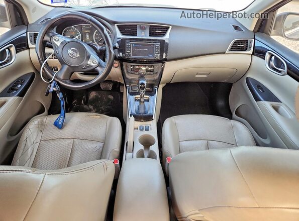 3N1AB7AP4GY296582 2016 NISSAN SENTRA Black Vista del salpicadero