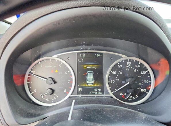 3N1AB7AP4GY296582 2016 NISSAN SENTRA Black Vista del cuadro de instrumentos