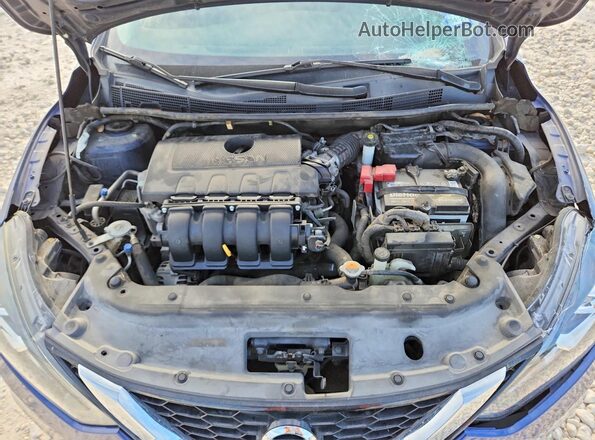3N1AB7AP4GY296582 2016 NISSAN SENTRA Black Vista interior trasera