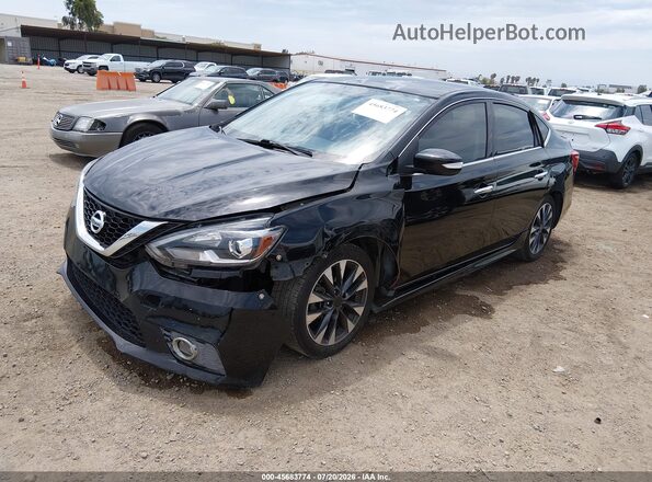 3N1AB7AP4GY306012 2016 NISSAN SENTRA Black Vista tres cuartos delantera izquierda