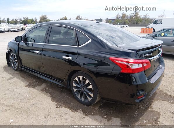 3N1AB7AP4GY306012 2016 NISSAN SENTRA Black Trasero izquierdo