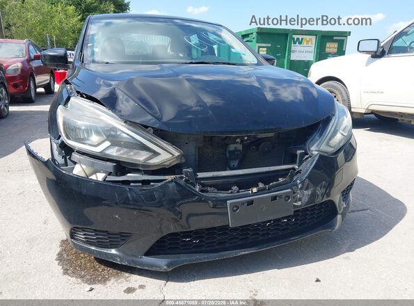 3N1AB7AP4HL641771 2017 NISSAN SENTRA Black წინა ხედი