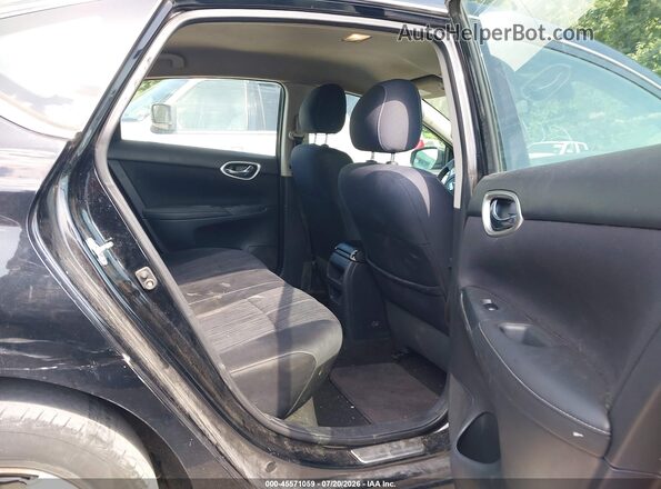 3N1AB7AP4HL641771 2017 NISSAN SENTRA Black VIN კოდის სტიკერის ხედი