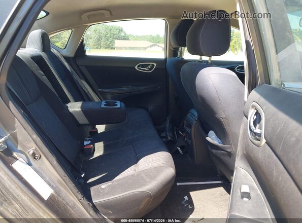 3N1AB7AP4HL643651 2017 NISSAN SENTRA Gray Widok naklejki z numerem VIN