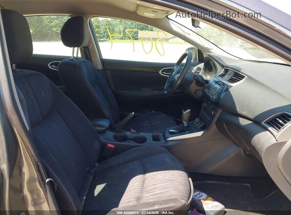 3N1AB7AP4HL643651 2017 NISSAN SENTRA Gray Widok wnętrza z przodu