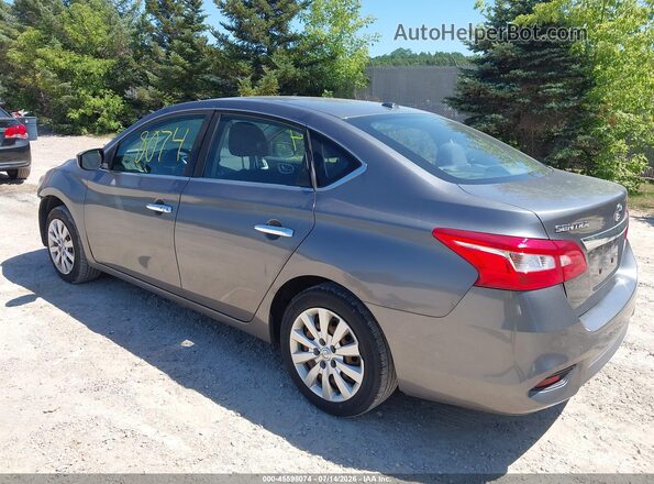 3N1AB7AP4HL643651 2017 NISSAN SENTRA Gray Tył lewy