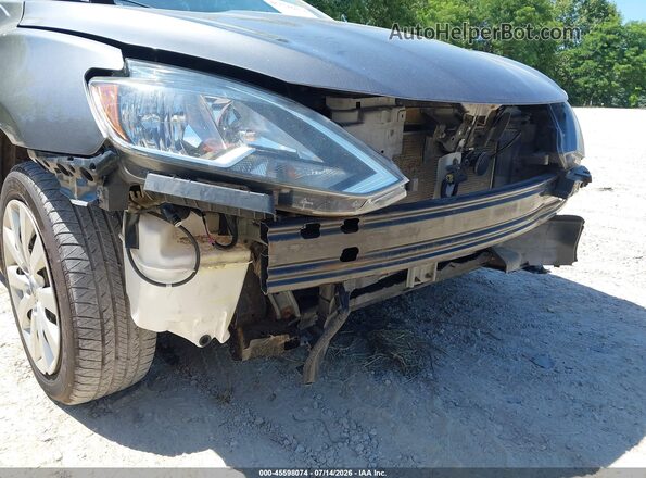 3N1AB7AP4HL643651 2017 NISSAN SENTRA Gray Widok wnętrza z tyłu