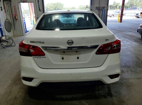 3N1AB7AP4HL653581 2024 NISSAN SENTRA White უკანა ხედი