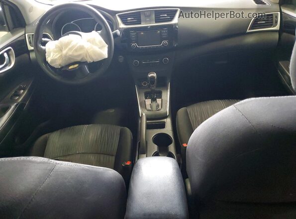 3N1AB7AP4HL698696 2017 NISSAN SENTRA Black Առջևի վահանակի տեսք