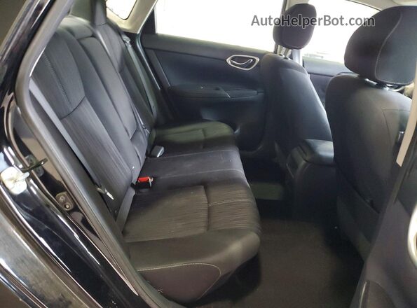 3N1AB7AP4HL698696 2017 NISSAN SENTRA Black Հետևի նստատեղերի տեսք