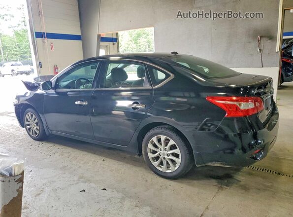 3N1AB7AP4HL698696 2017 NISSAN SENTRA Black Հետևի ձախ