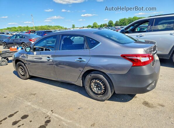 3N1AB7AP4HL707316 2017 NISSAN SENTRA Silver Задня ліва чверть